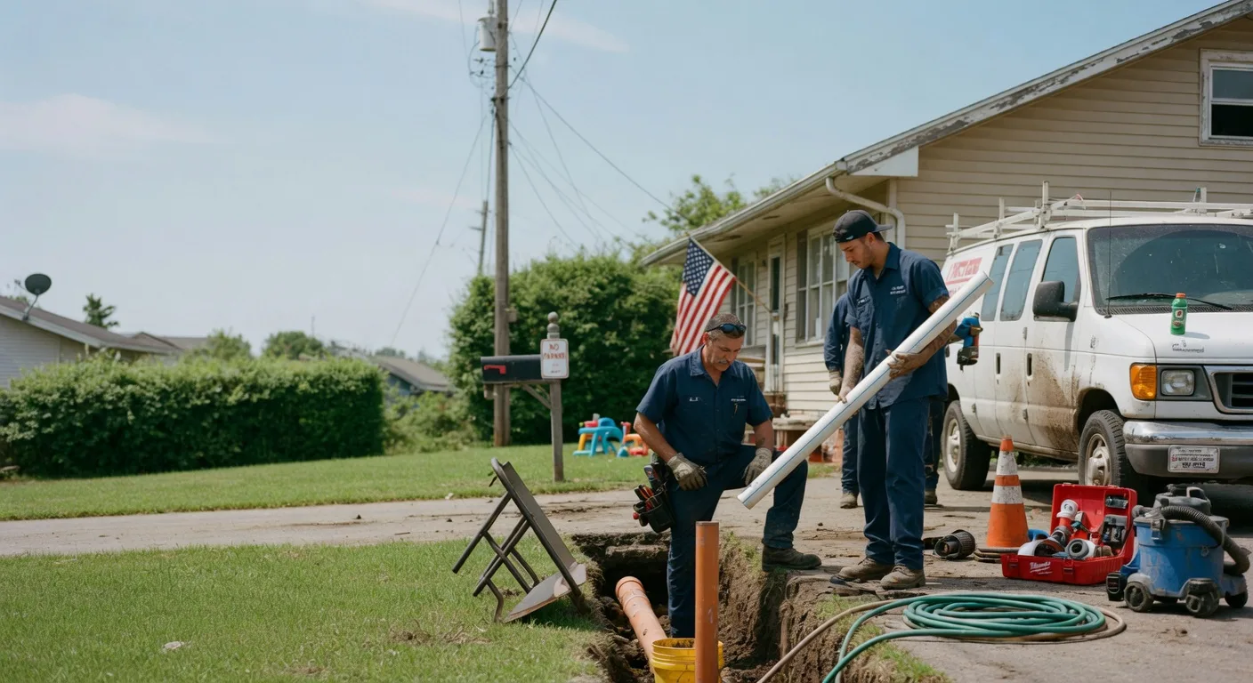 Sewer Line Inspection in College Station, TX
